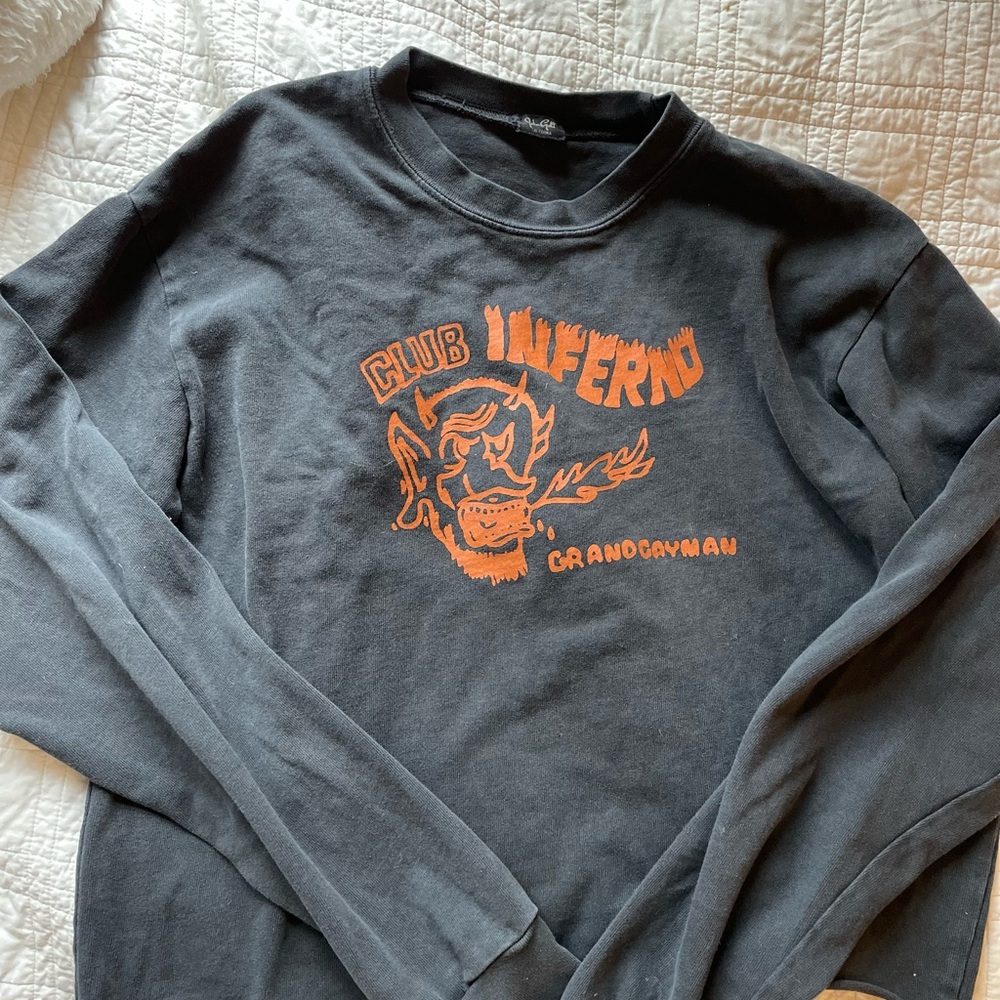 Brandy Melville Light Crewneck